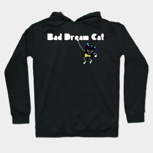 Bad Dream Cat Logo (Black) Hoodie